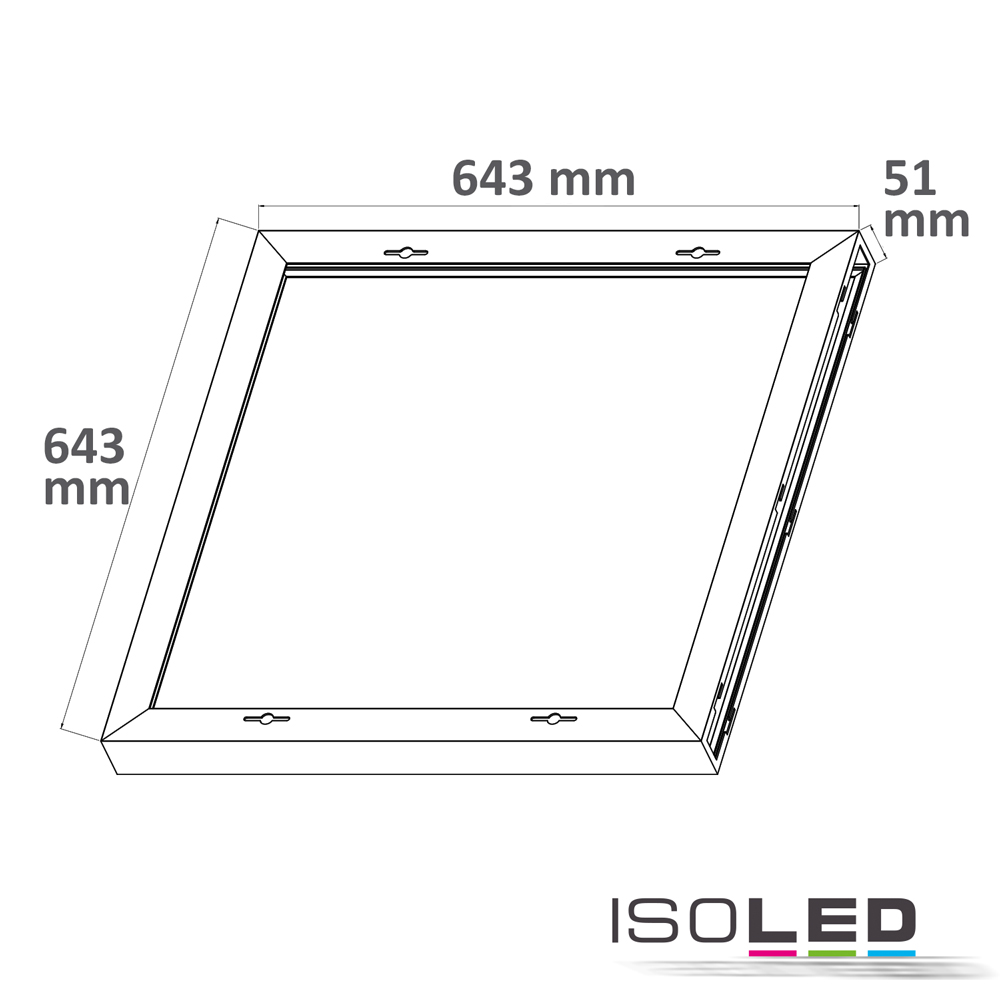 ISOLED LED Panel Raster UGR<16 Line Pic_1