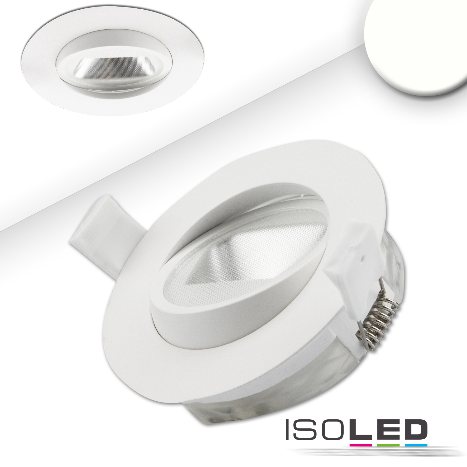 ISOLED LED Einbaustrahler asymmetrisch COB Pic_1