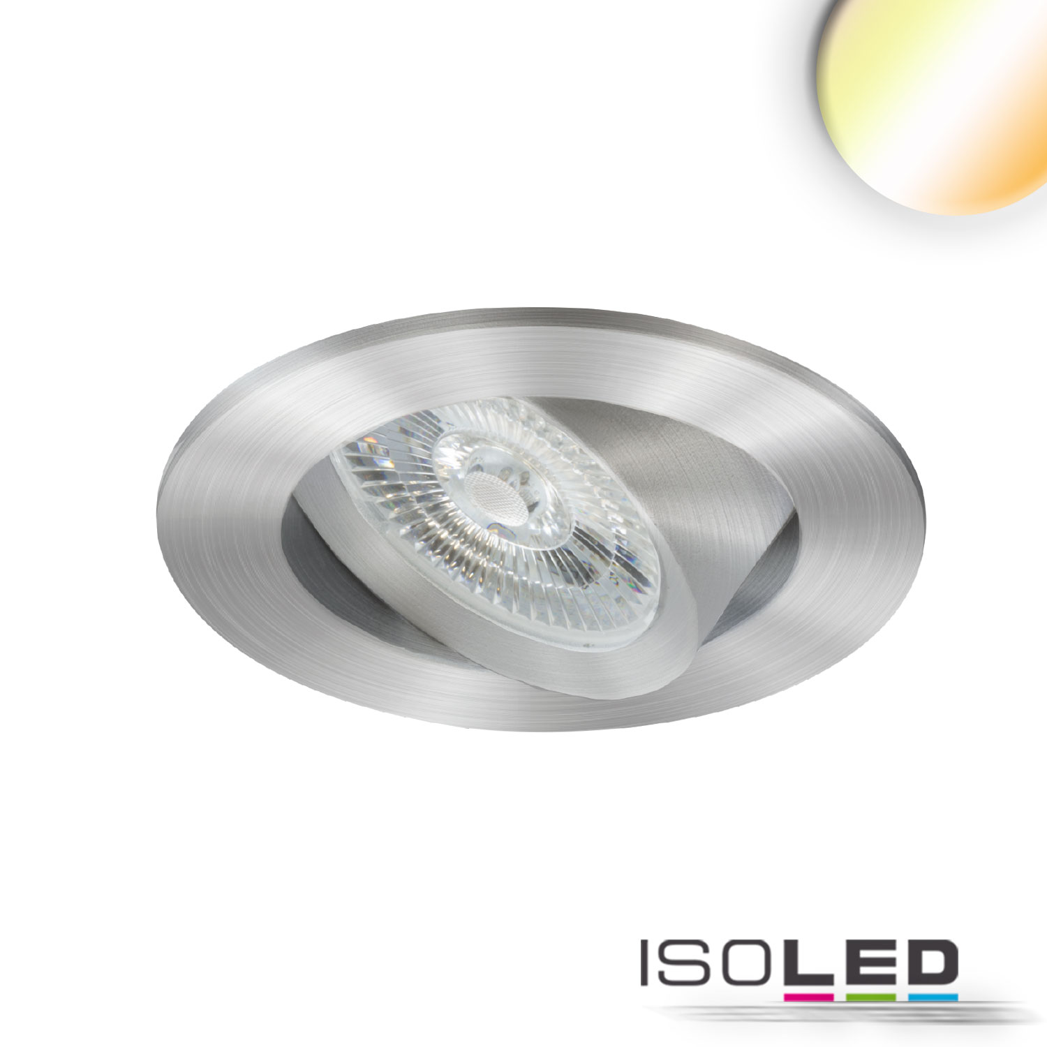 ISOLED LED Einbauleuchte Sunset Slim68 Alu Pic_2