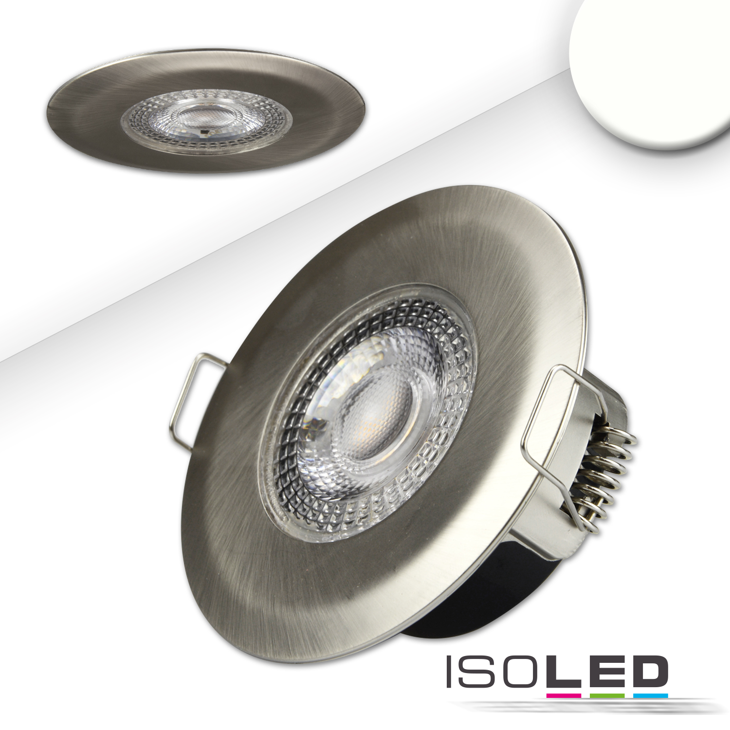 ISOLED LED Einbaustrahler PC68 IP44 Pic_1
