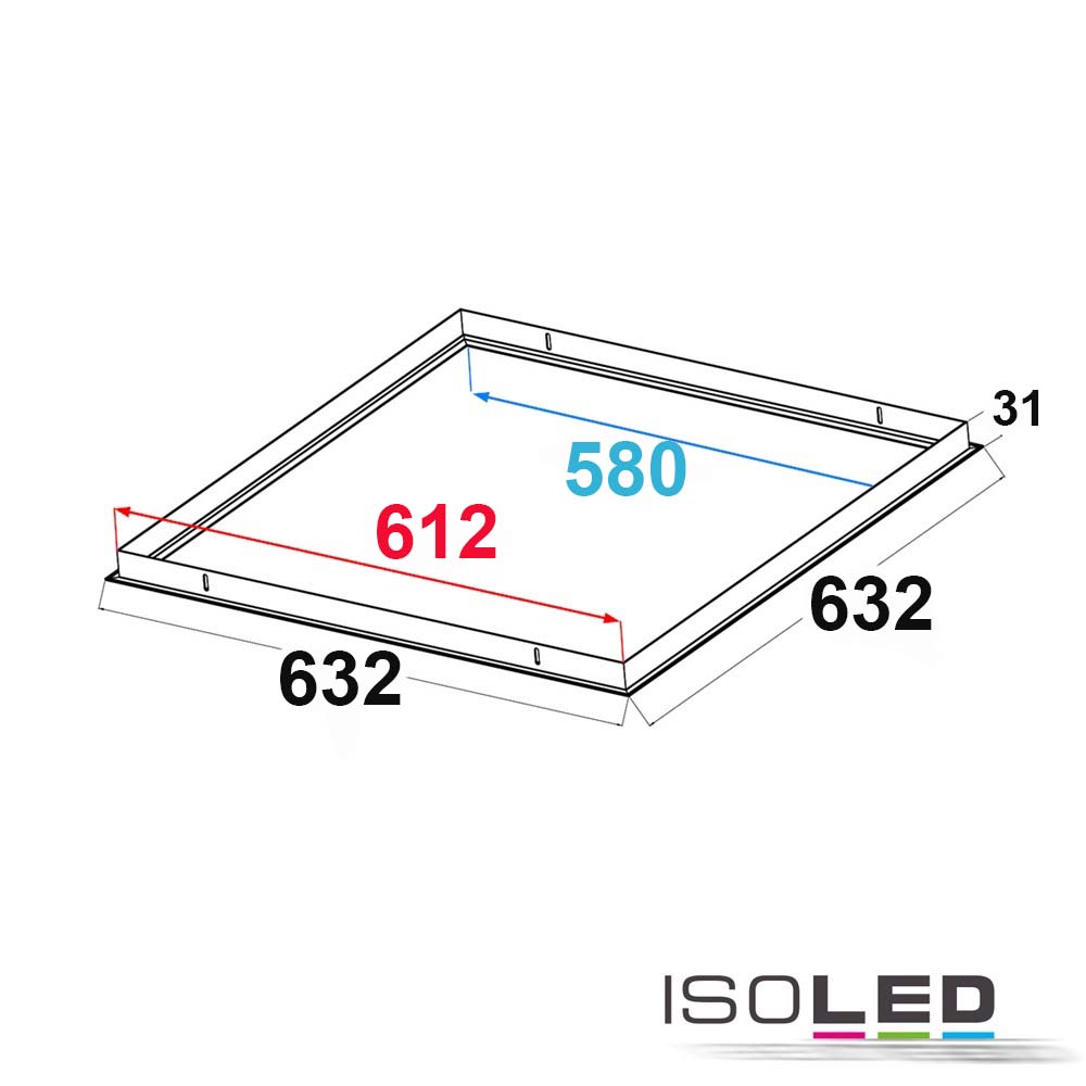 ISOLED LED Panel Raster UGR<16 Line Pic_1