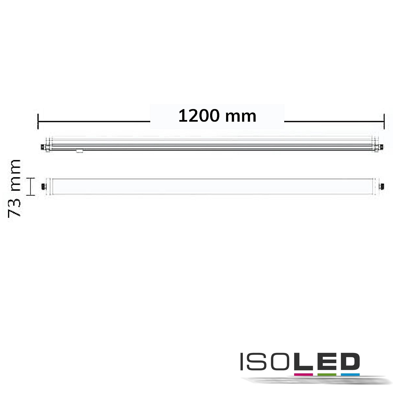 ISOLED LED Linearleuchte Professional 120cm 35W Pic_3