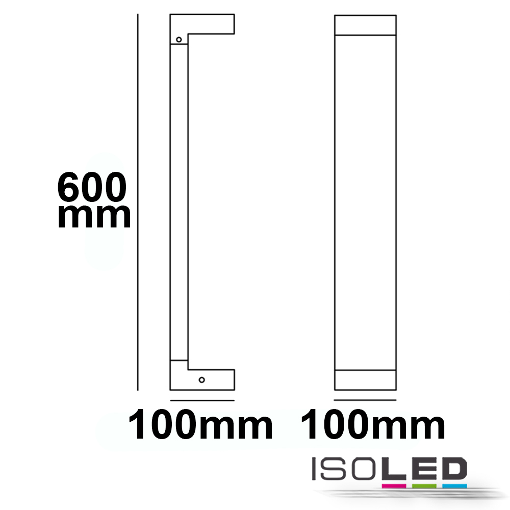 ISOLED LED Wegeleuchte Poller-1, 60cm Pic_1