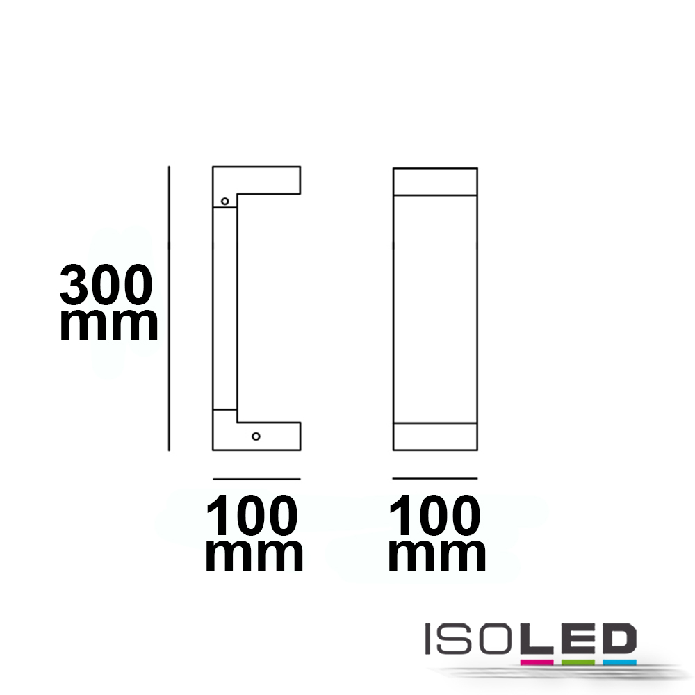 ISOLED LED Wegeleuchte Poller-1, 30cm Pic_1
