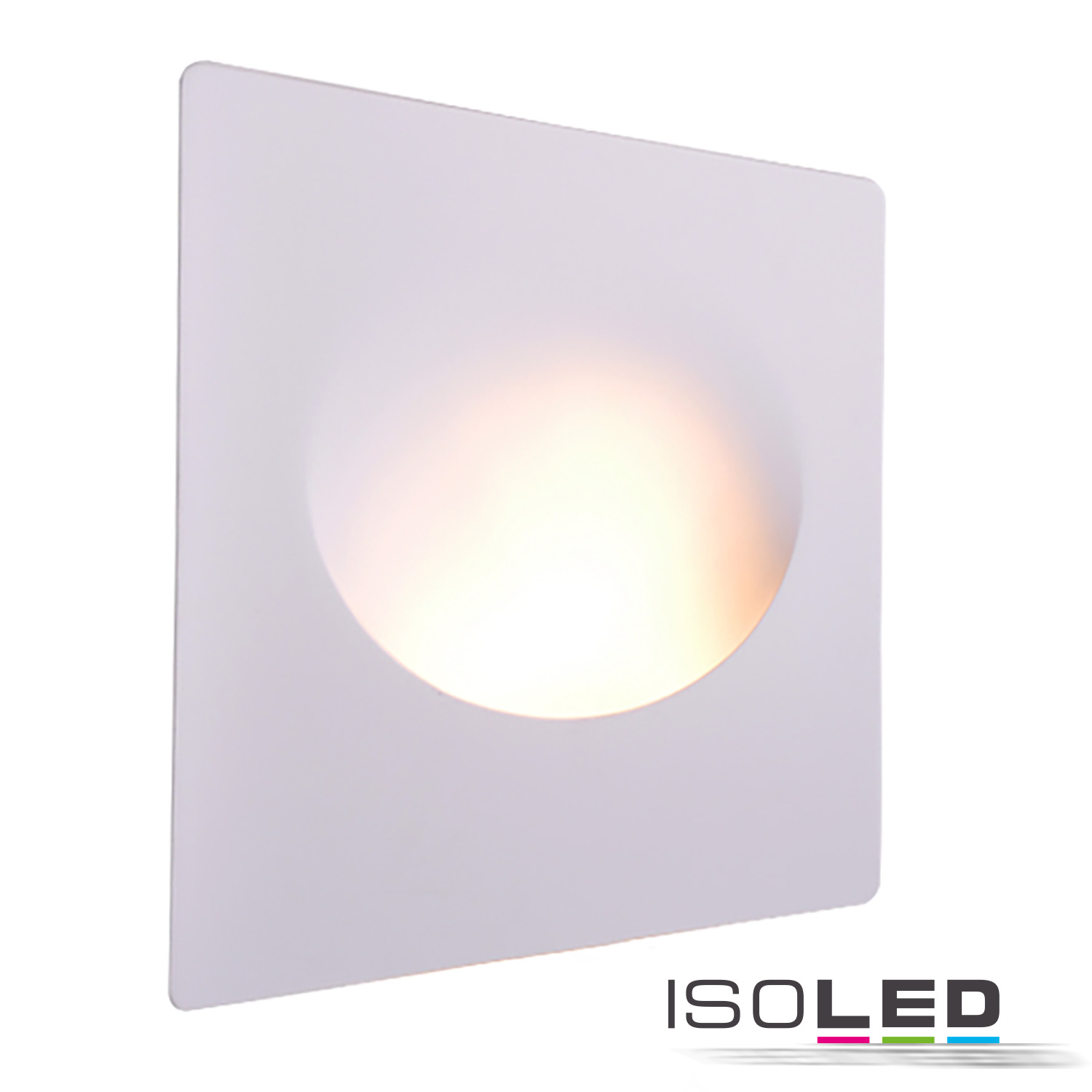 ISOLED Gips-Wand-Einbauleuchte, GU10 Pic_1