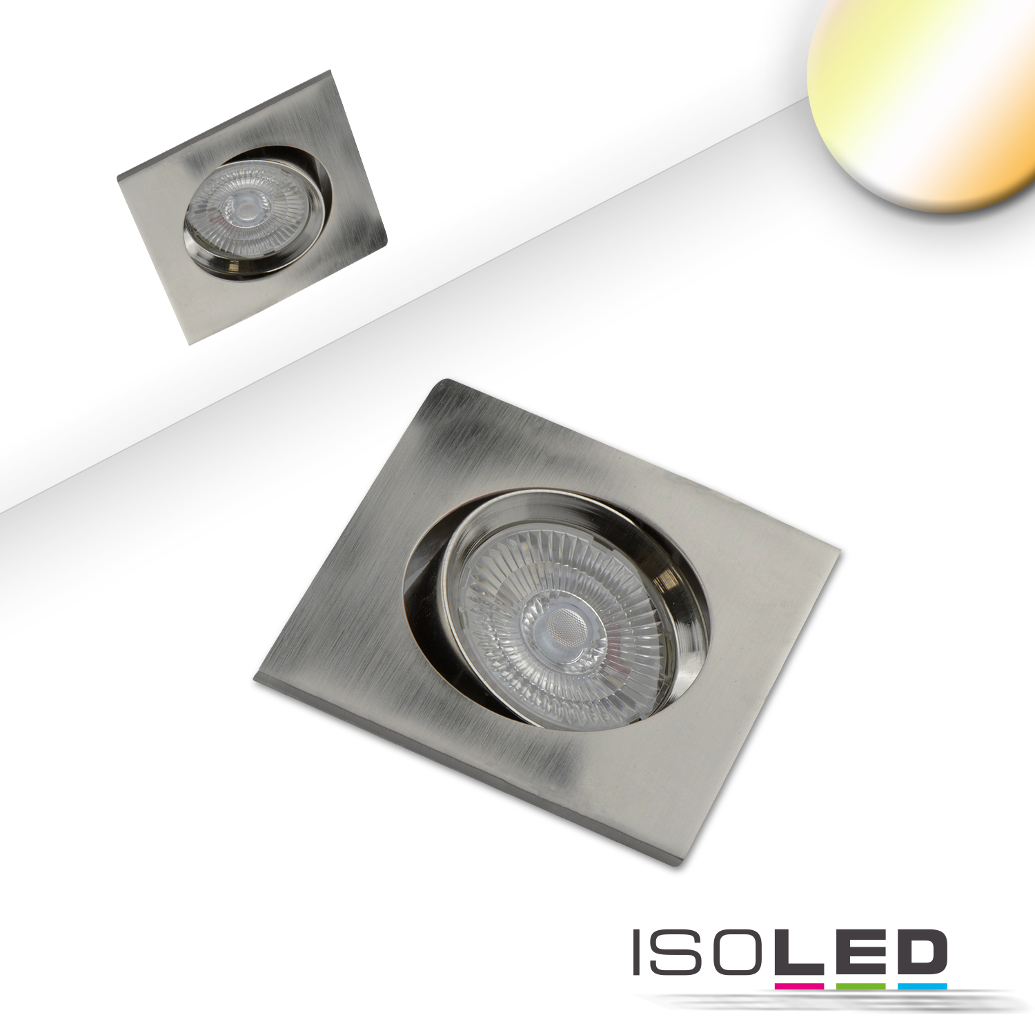 ISOLED LED Einbauleuchte Sunset Slim68 Alu Pic_1