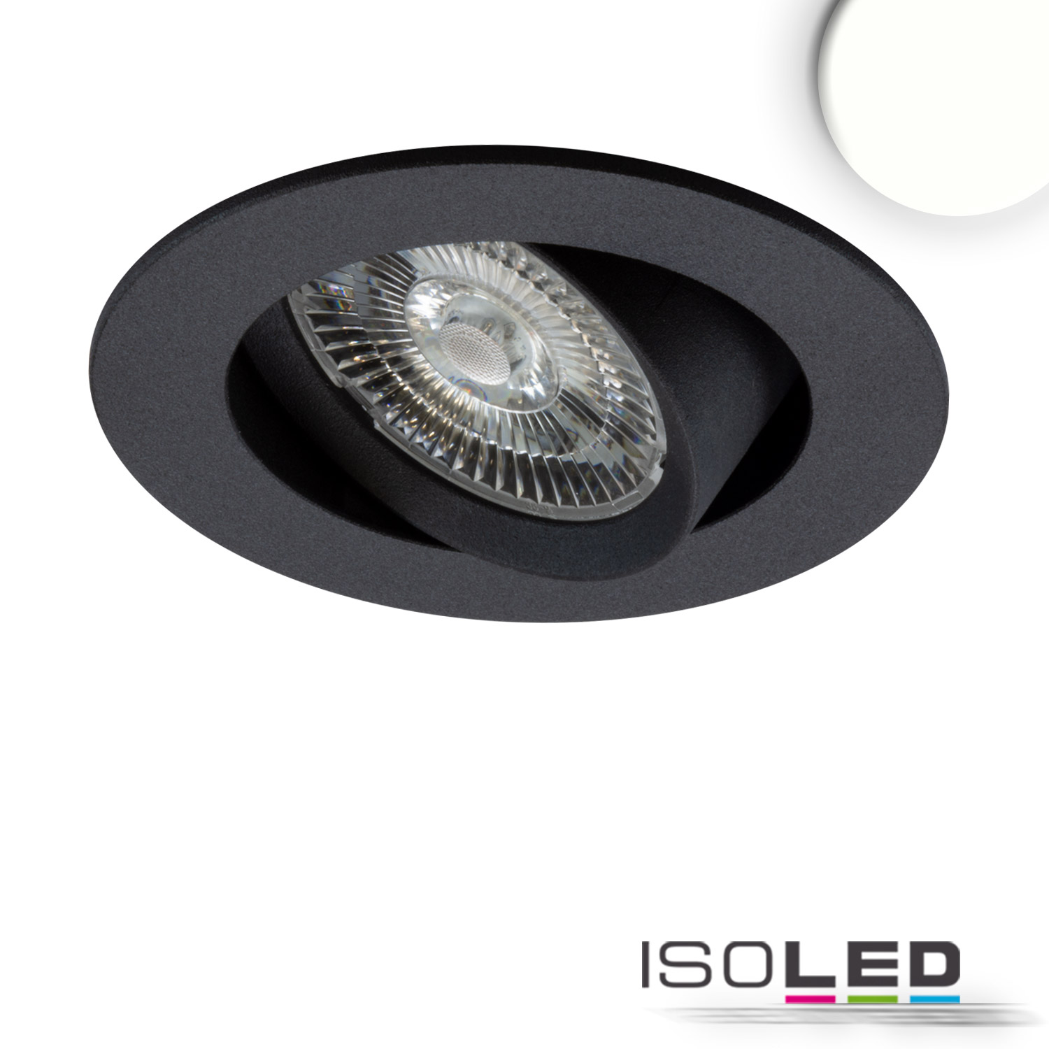 ISOLED LED Einbauleuchte Slim68 MiniAMP schwarz Pic_2