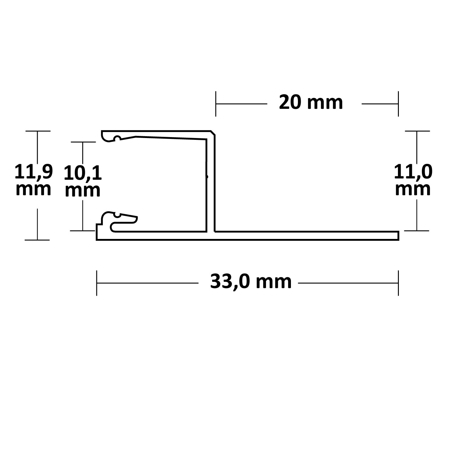 ISOLED LED Fliesenprofil UP10 Pic_2