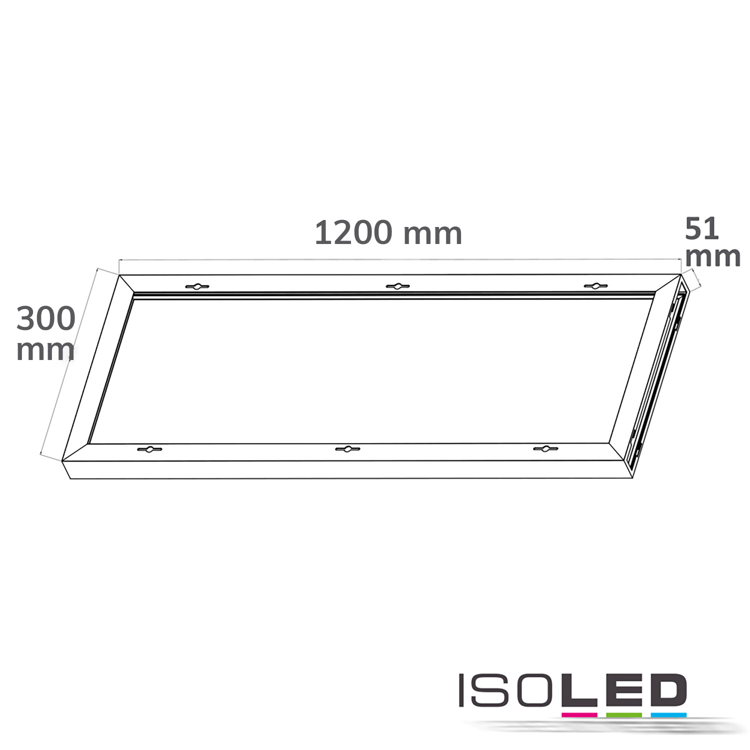 ISOLED LED Panel Raster UGR<16 Line Pic_1