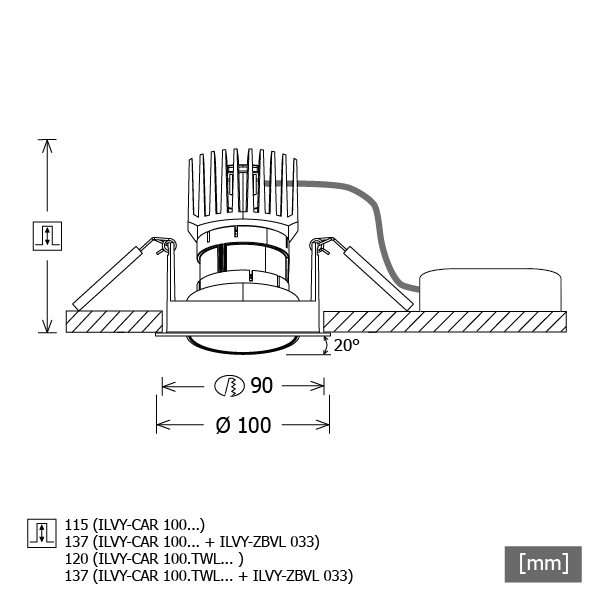 Lts ILVY-CAR 100.927.50.WH-WH/DALI weiß Pic_1