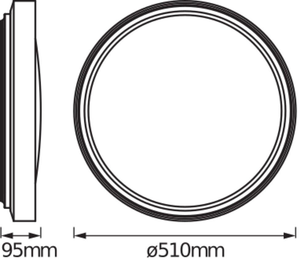 LEDVANCE GMBH Orbis Plate Click Sensor 510mm 32W Pic_4