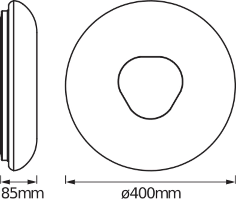 Ledvance SMART+ Wifi Orbis Donut White 400mm TW Pic_4