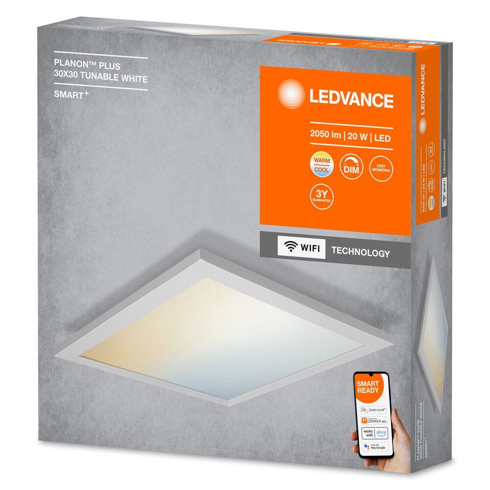 Ledvance SMART+ Wifi Planon Plus 300x300mm TW Pic_1