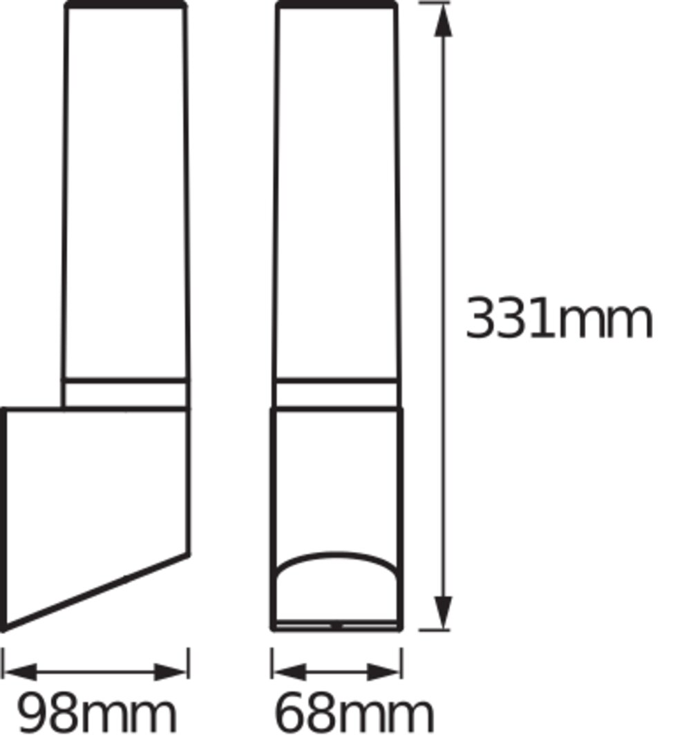 Ledvance ENDURA Style Lantern Flare Wall 7W Pic_3