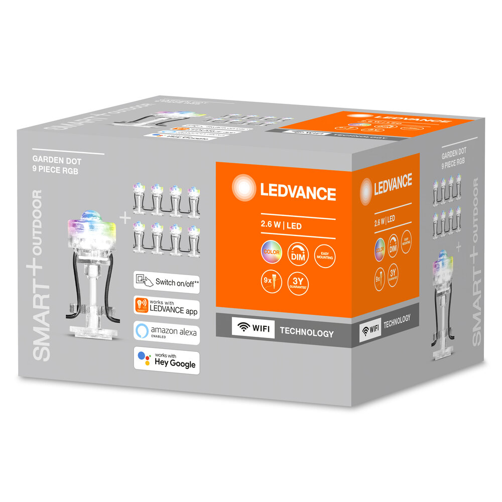 Ledvance SMART+ Wifi Garden Dot 9P RGB Pic_1
