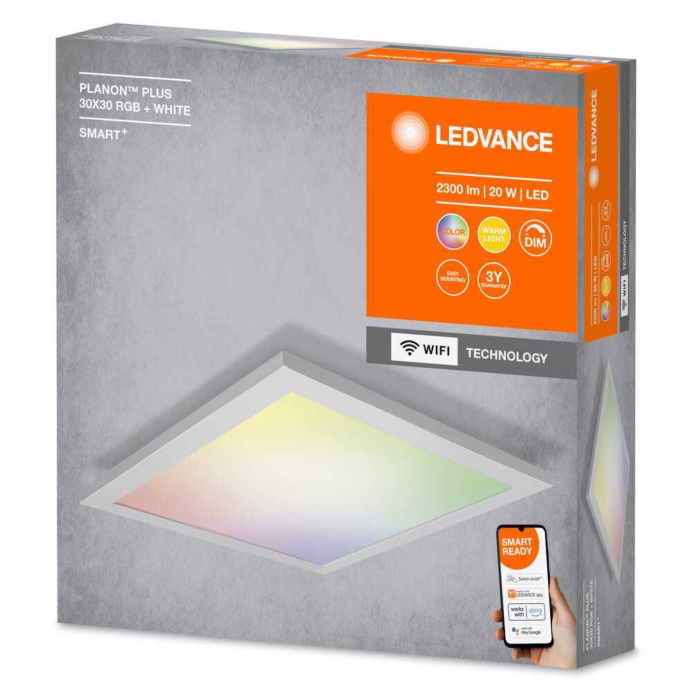 Ledvance SMART+ Wifi Planon Plus 300x300mm RGB + White Pic_2