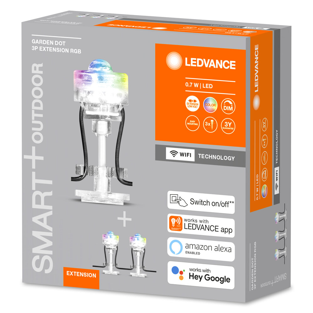 Ledvance SMART+ Wifi Garden Dot 3P Ext RGB Pic_1
