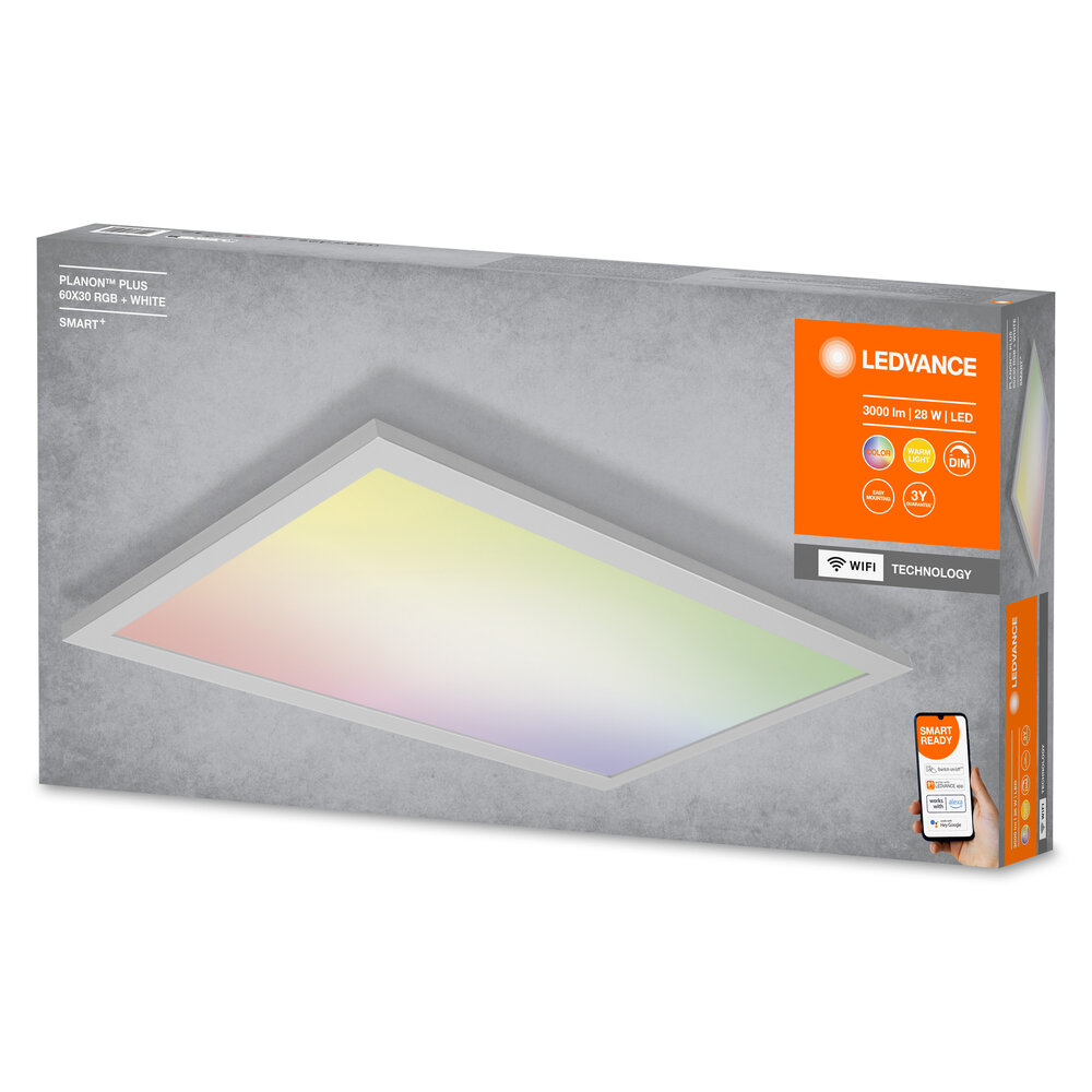 LEDVANCE GMBH SMART+ Wifi Planon Plus 600x300mm RGB + W Pic_2