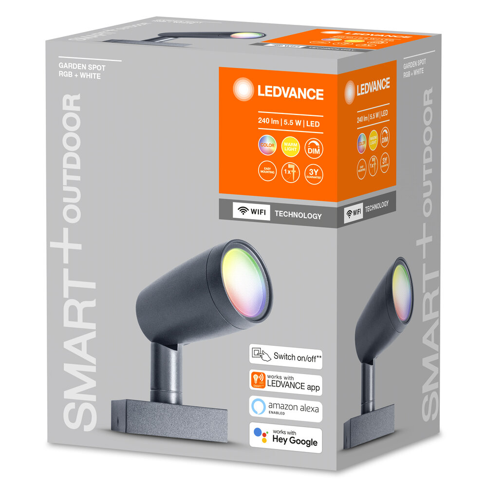 Ledvance SMART+ Wifi Garden Spot RGB + W Pic_3