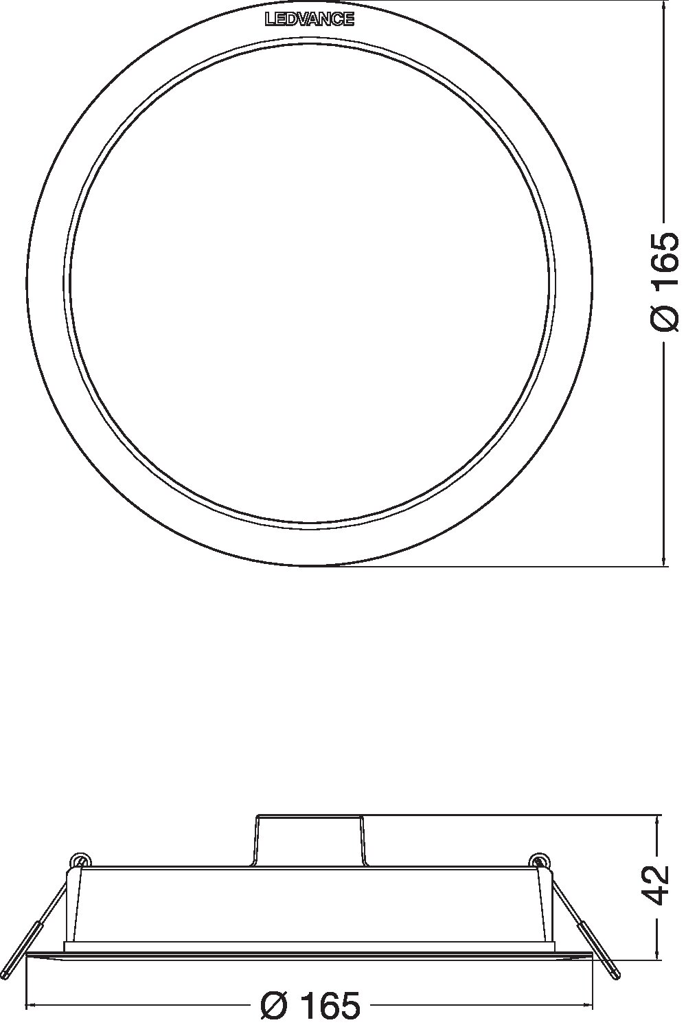 Ledvance DL IP44 DN 165 13W 865 WT Pic_3