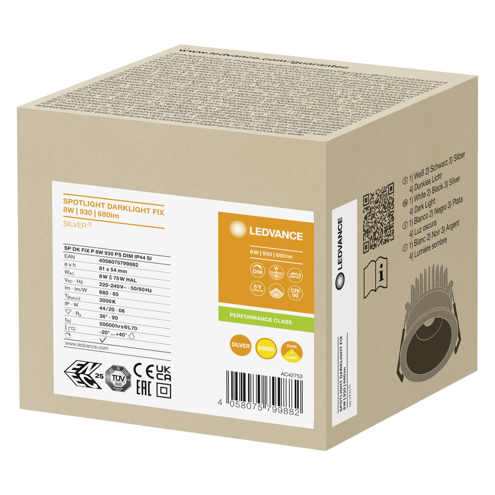 Ledvance SP DK FIX P 8W 930 PS DIM IP44 SI Pic_2