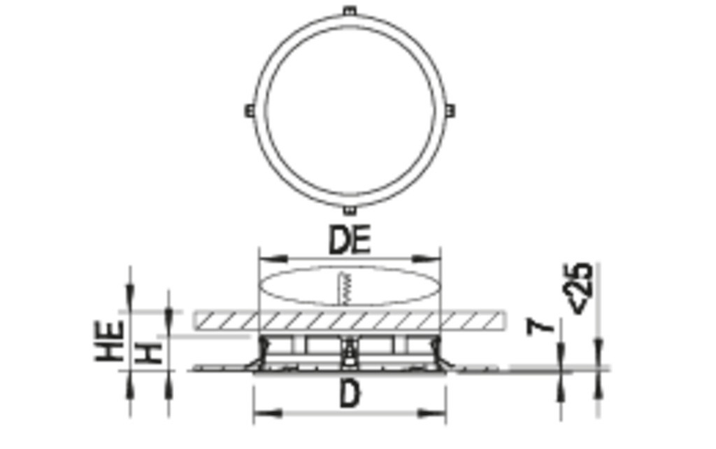 RIDI LEUCHTEN GMBH EDLR 410/6000-840 OS-DALI Pic_1