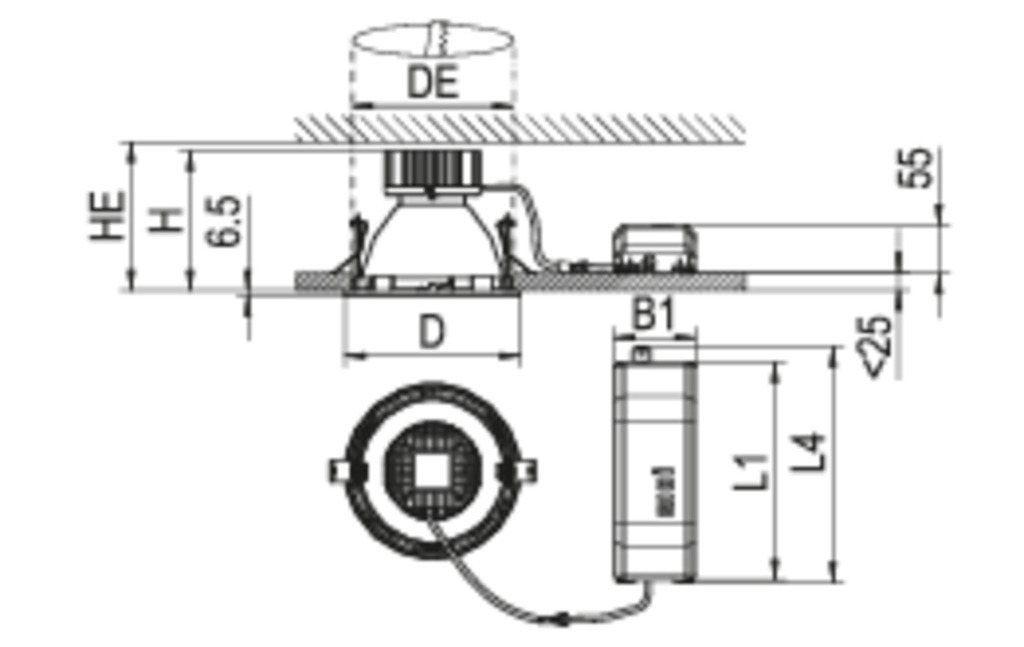 RIDI LEUCHTEN GMBH EDLR 195/2000-840 SMT-DALI Pic_1