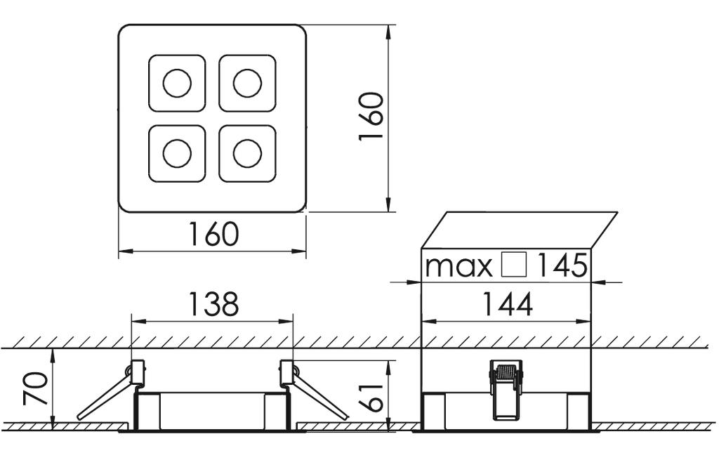 RIDI LEUCHTEN GMBH MIREFA-EDQ-2X2 NDFSW830MRG0150 Pic_1