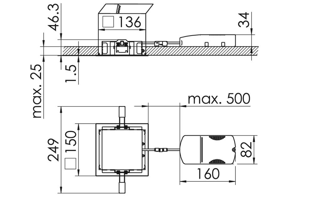 RIDI LEUCHTEN GMBH QUADROP-TR NDFWS830M0225 Pic_2