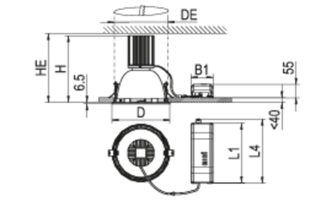 RIDI LEUCHTEN GMBH EDLR 235/2000-830 SMB-EDS3 Pic_1