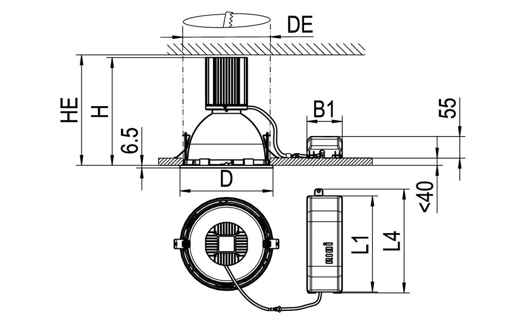 RIDI LEUCHTEN GMBH EDLR 235/2000-830 SMT Pic_2