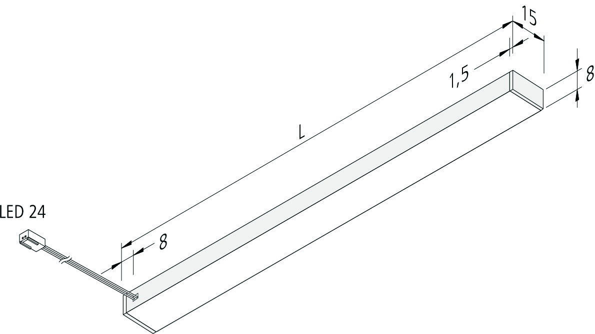 Hera, Enger LED Top-Stick FMK 450mm 8,0W ww Pic_2