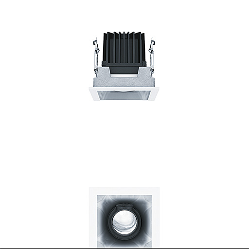Zumtobel PANOS INF Q100V 15W 940 LDO SP-SM WH Pic_1