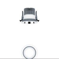 ZUMTOBEL GROUP DEUTSCHLAND P-INF R100L 1600-927-65 LDO AL WH Pic_1
