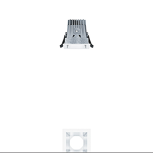 ZUMTOBEL GROUP DEUTSCHLAND PANOS EVO Q68 10W 830 FL-AL WH Pic_1