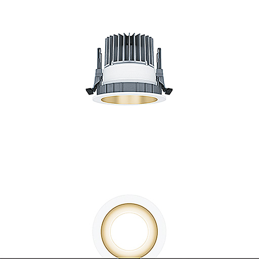 ZUMTOBEL GROUP DEUTSCHLAND PANOS EVO R100L 15W 830 SWI GD WH Pic_1