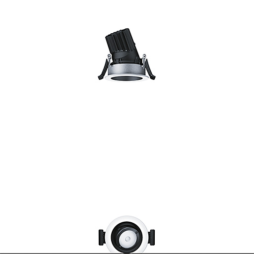 ZUMTOBEL GROUP DEUTSCHLAND PANOS INF R68V 10W 927 LDO SP-BK WH Pic_1