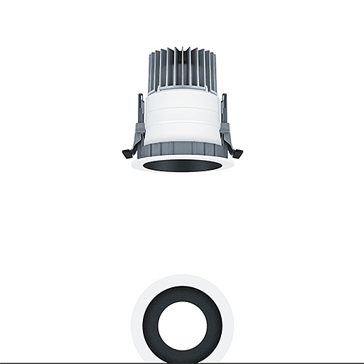 ZUMTOBEL GROUP DEUTSCHLAND P-INF R100H 750-927-65 LDO BK WH Pic_1