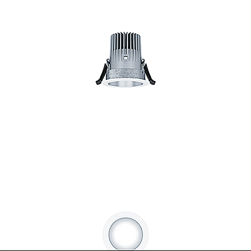 ZUMTOBEL GROUP DEUTSCHLAND PANOS EVO R68 10W 827 LDO FL-SM WH Pic_1