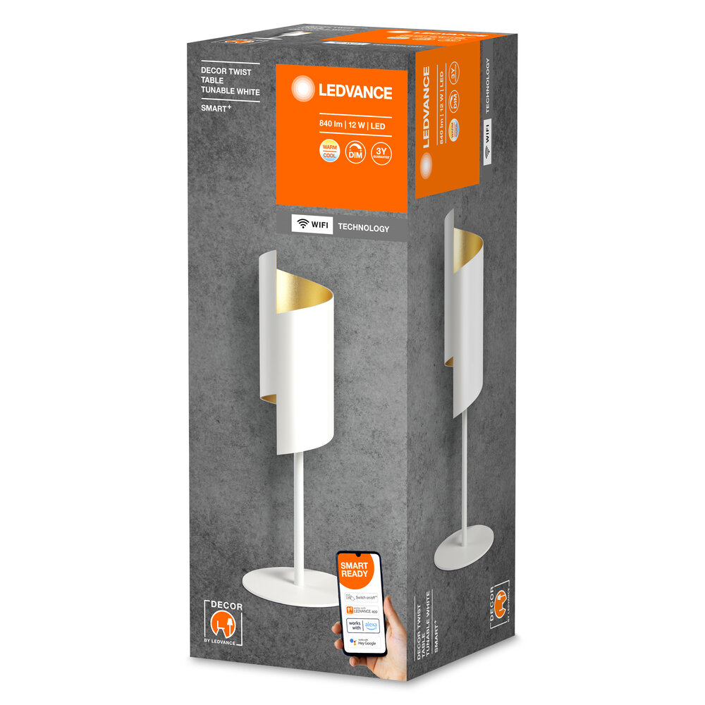Ledvance SMART+ Wifi Decor Twist White Table TW Pic_2