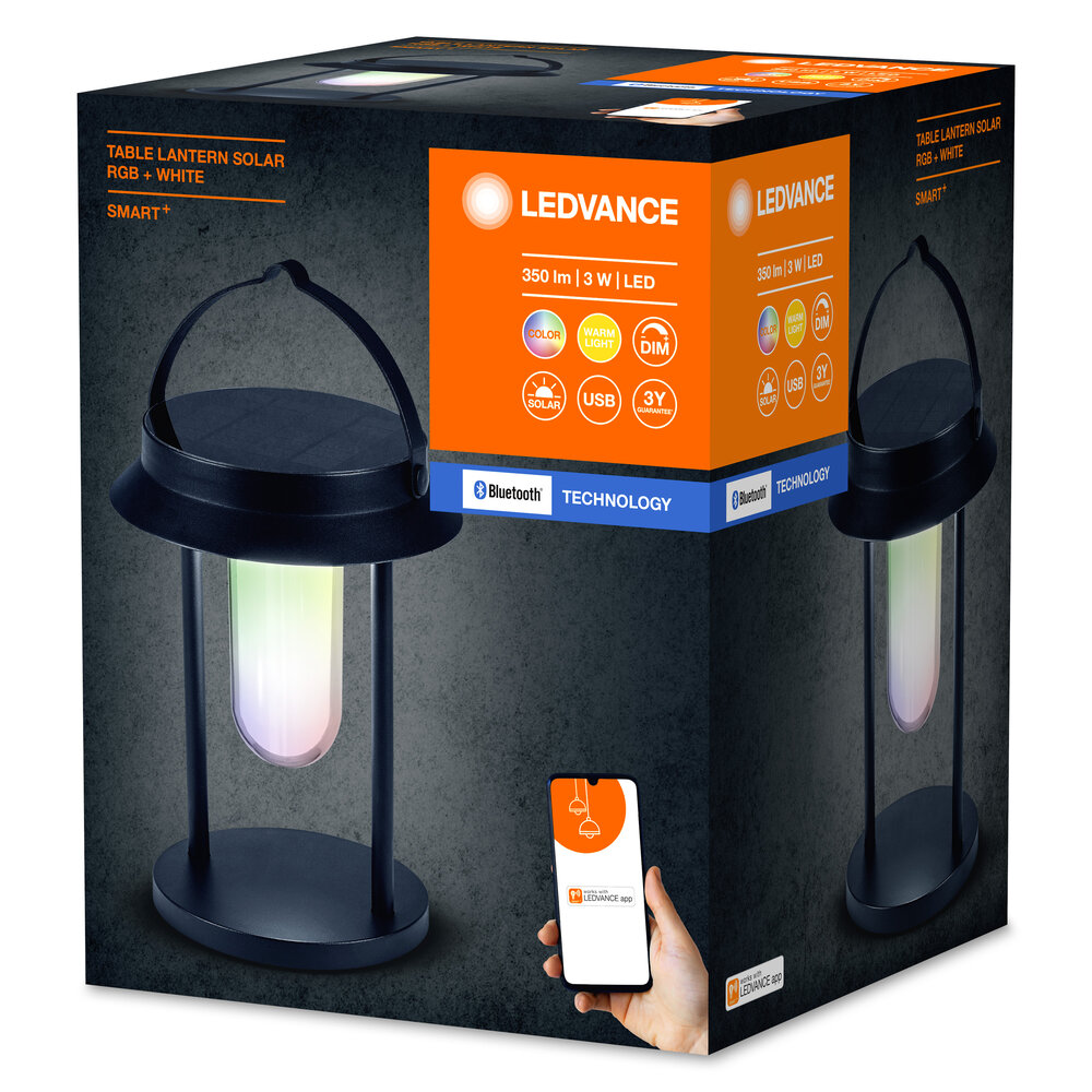 Ledvance SMART+ BT Table Lantern Solar RGB + W Pic_1