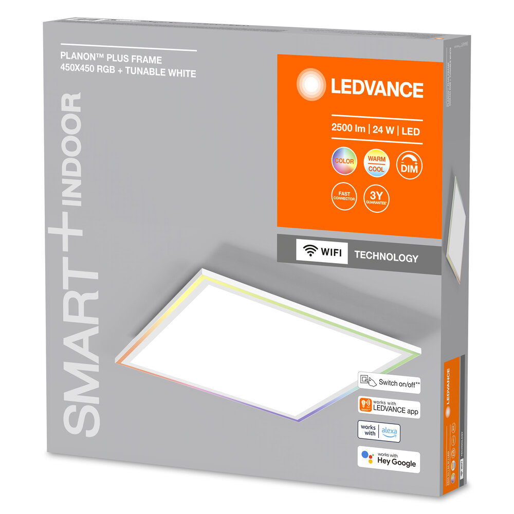 Ledvance SMART+ Wifi Planon Plus Frame 450x450mm RGB + TW Pic_1