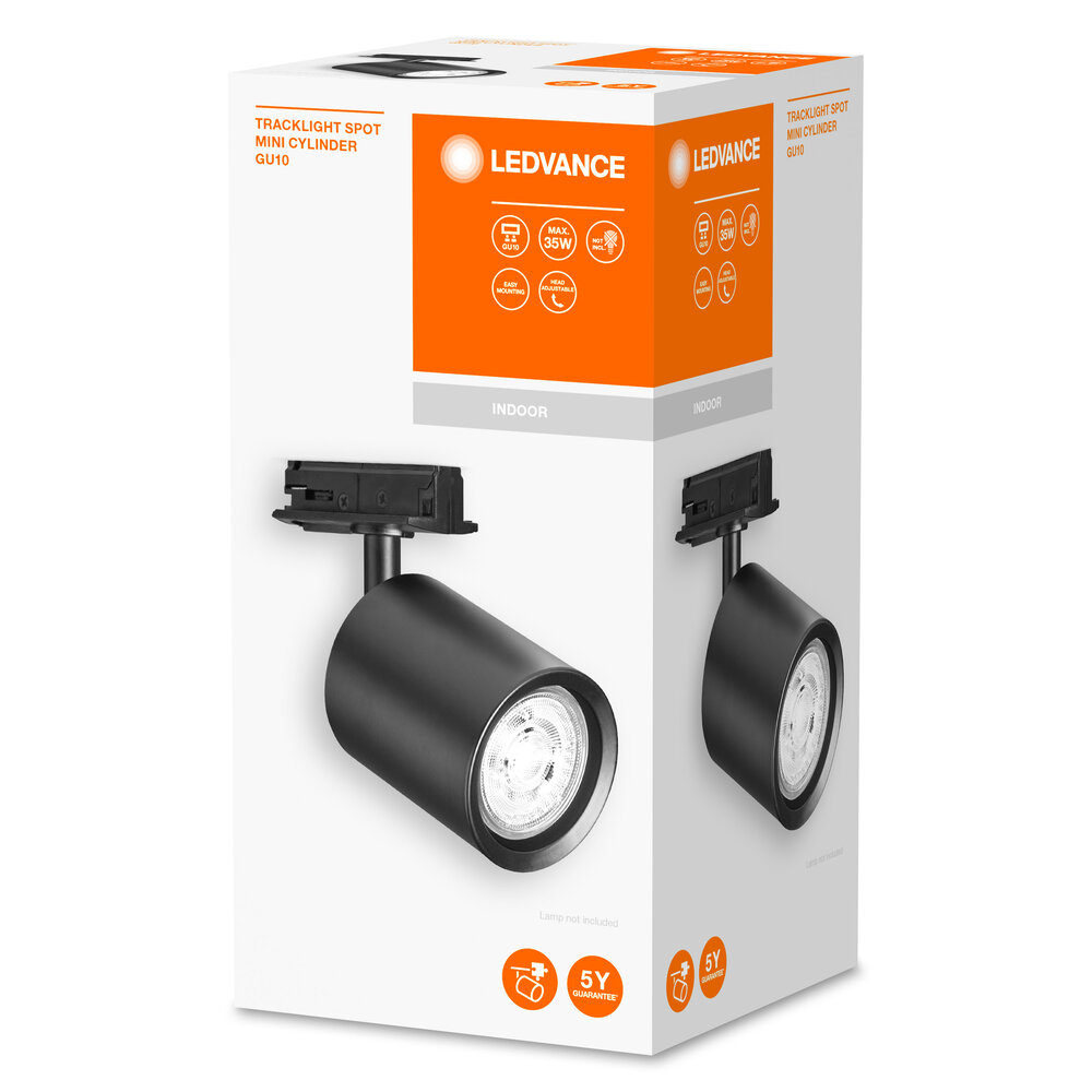 Ledvance Tracklight Spot Mini Cylinder GU10 BK Pic_2
