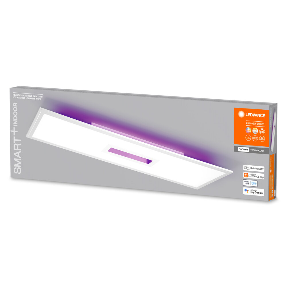LEDVANCE GMBH SMART+ Wifi Planon Plus Hole Backlight 1000x300mm Pic_1