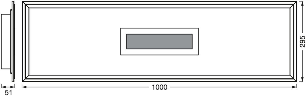 LEDVANCE GMBH SMART+ Wifi Planon Plus Hole Backlight 1000x300mm Pic_3