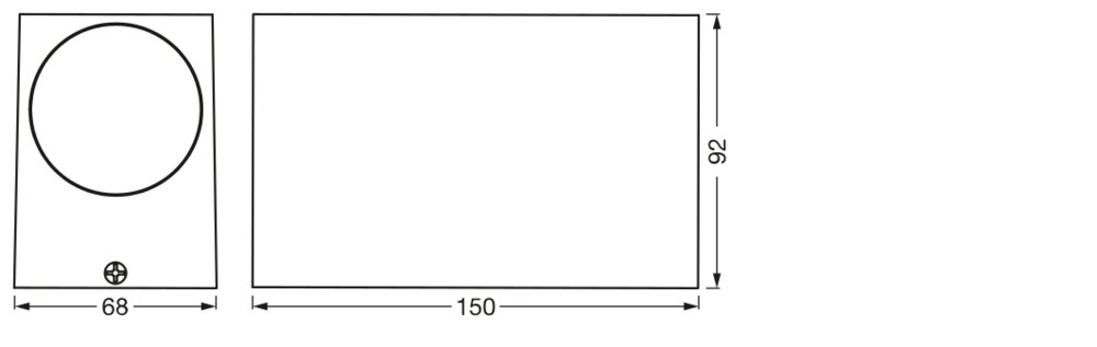 Ledvance ENDURA Classic Square UpDown BK Pic_2