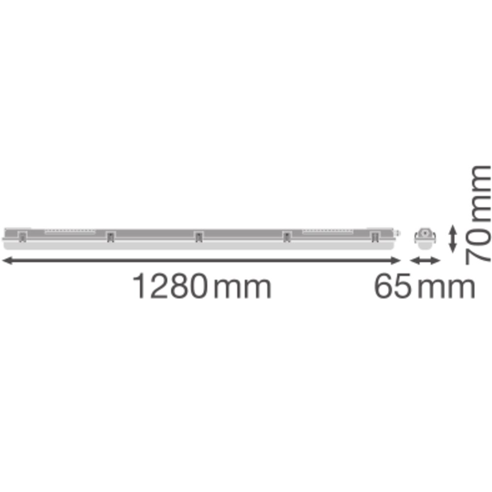 LEDVANCE GMBH DP HOUSING EM 1200 P 1XLAMP IP65 Pic_3