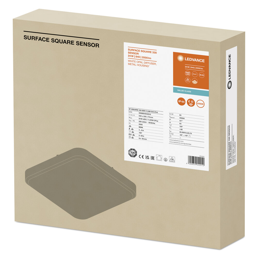 Ledvance SF SQUARE 330 SEN V 24W 840 IP44 Pic_2