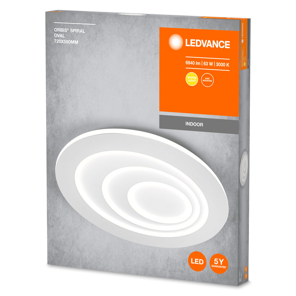 Ledvance Orbis Spiral Oval 720mm 63W WT Pic_1