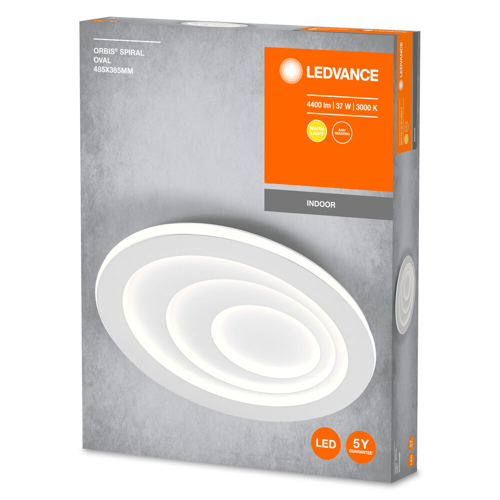 Ledvance Orbis Spiral Oval 485mm 37W WT Pic_1